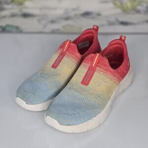 Sketchers Go Walk Air Cooled Goga Mat Slip On Casual Sneakers Shoes Size 8.5